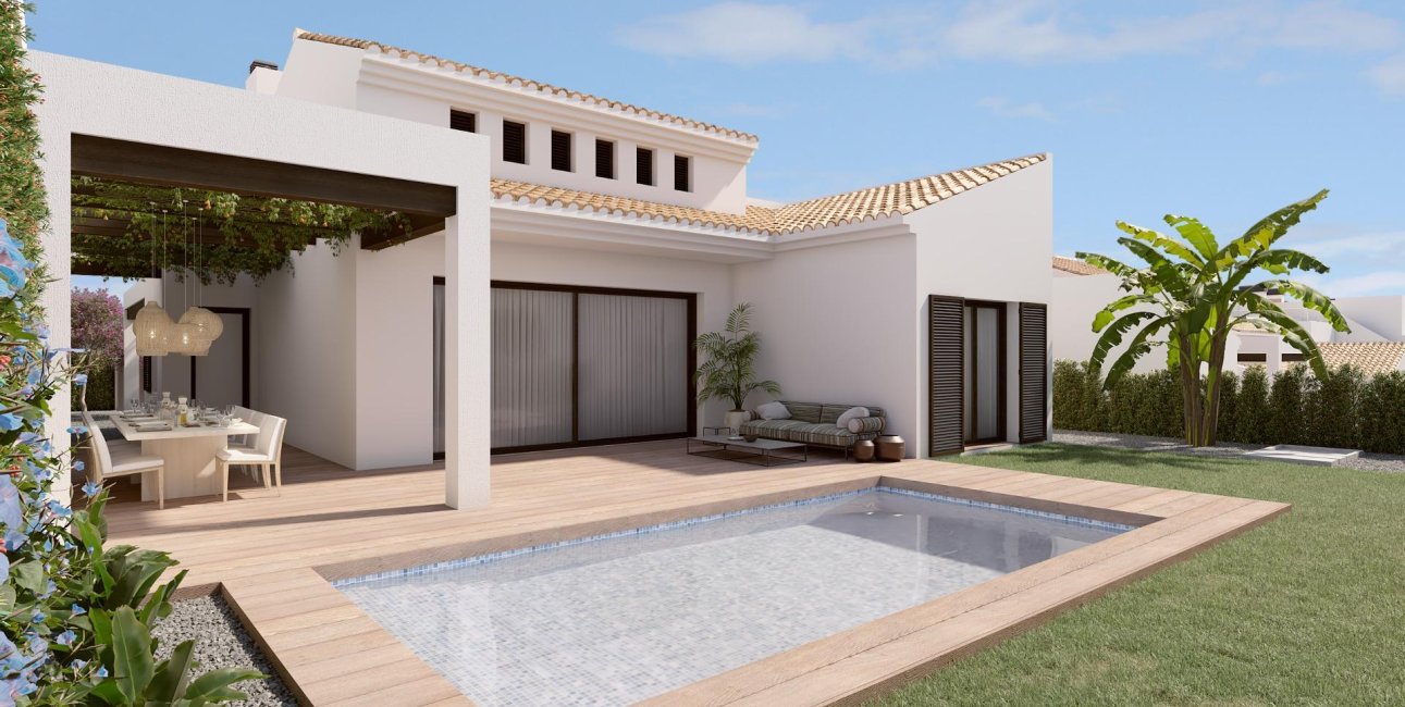 Obra nueva - Villa -
Algorfa - La Finca Golf
