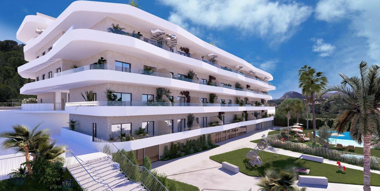 New Build - Apartment / flat -
La Nucía - Ciudad Deportiva