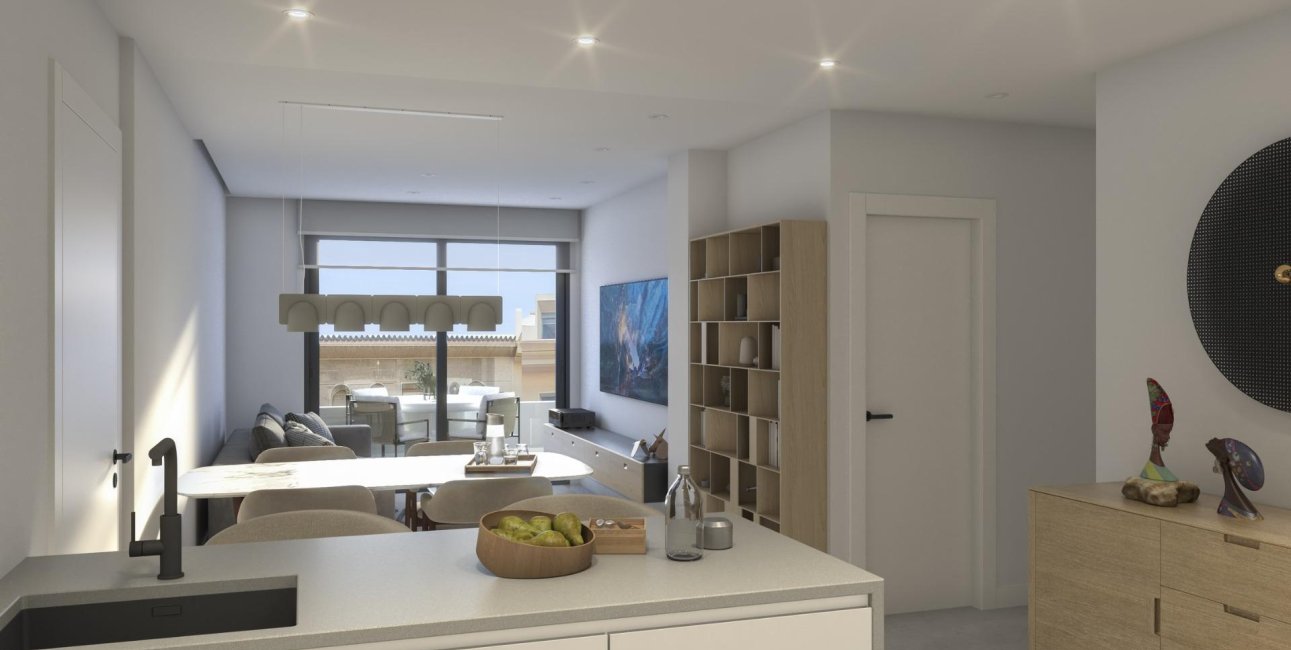 New Build - Apartment / flat -
Santa Pola - pueblo