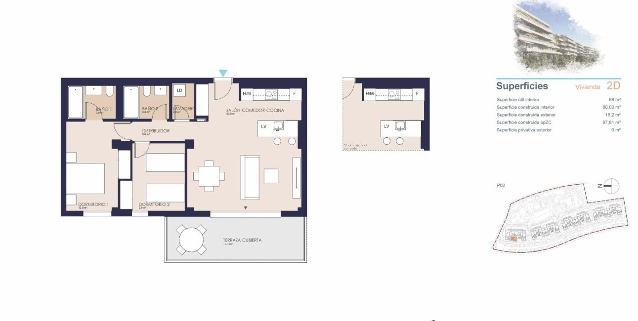 Obra nueva - Apartamento / piso -
Denia - Playa de La Almadraba
