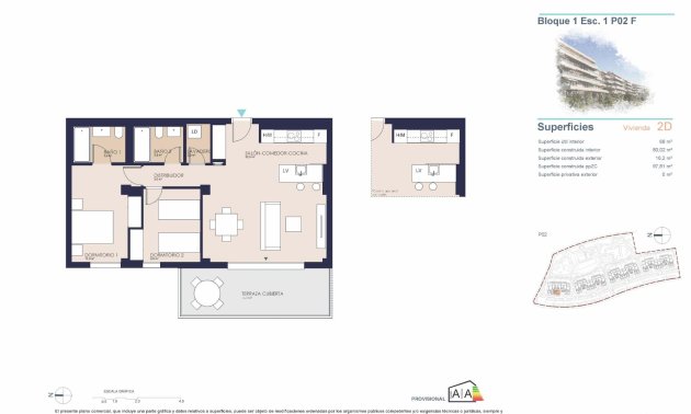 Obra nueva - Apartamento / piso -
Denia - Playa de La Almadraba
