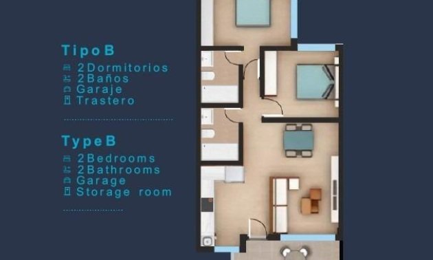 Rynek pierwotny - Bungalowy -
San Pedro del Pinatar - Los Pinos