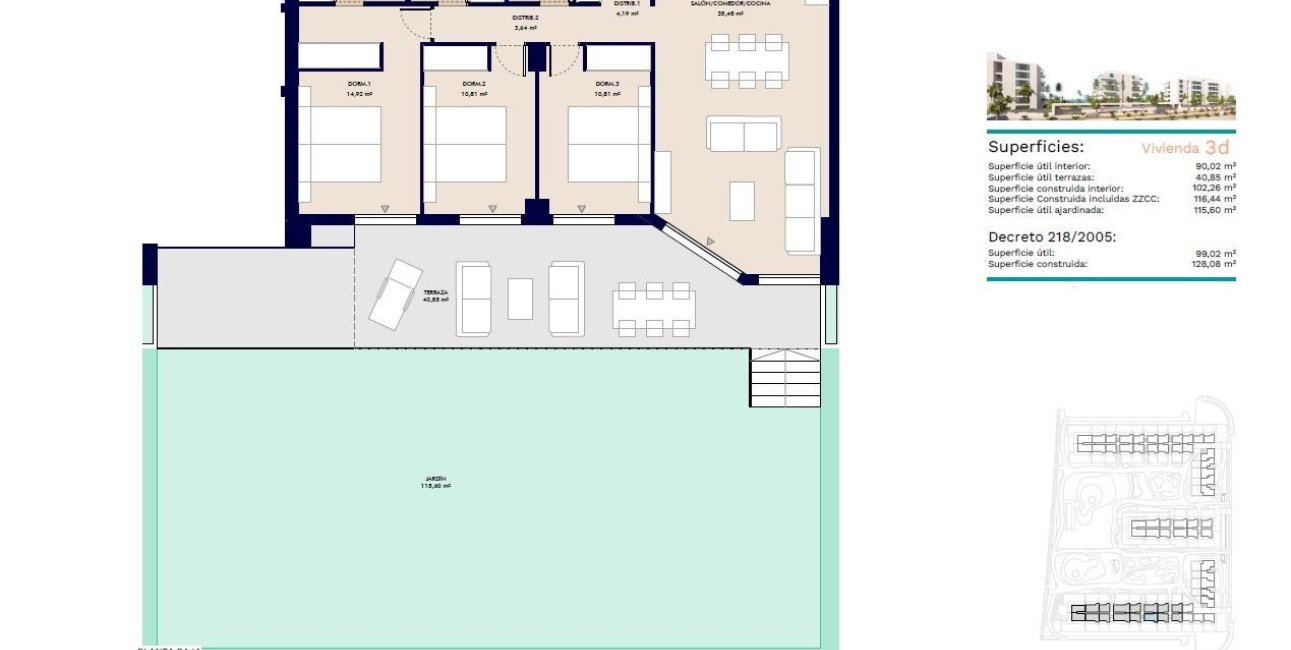 Obra nueva - Apartamento / piso -
Almerimar