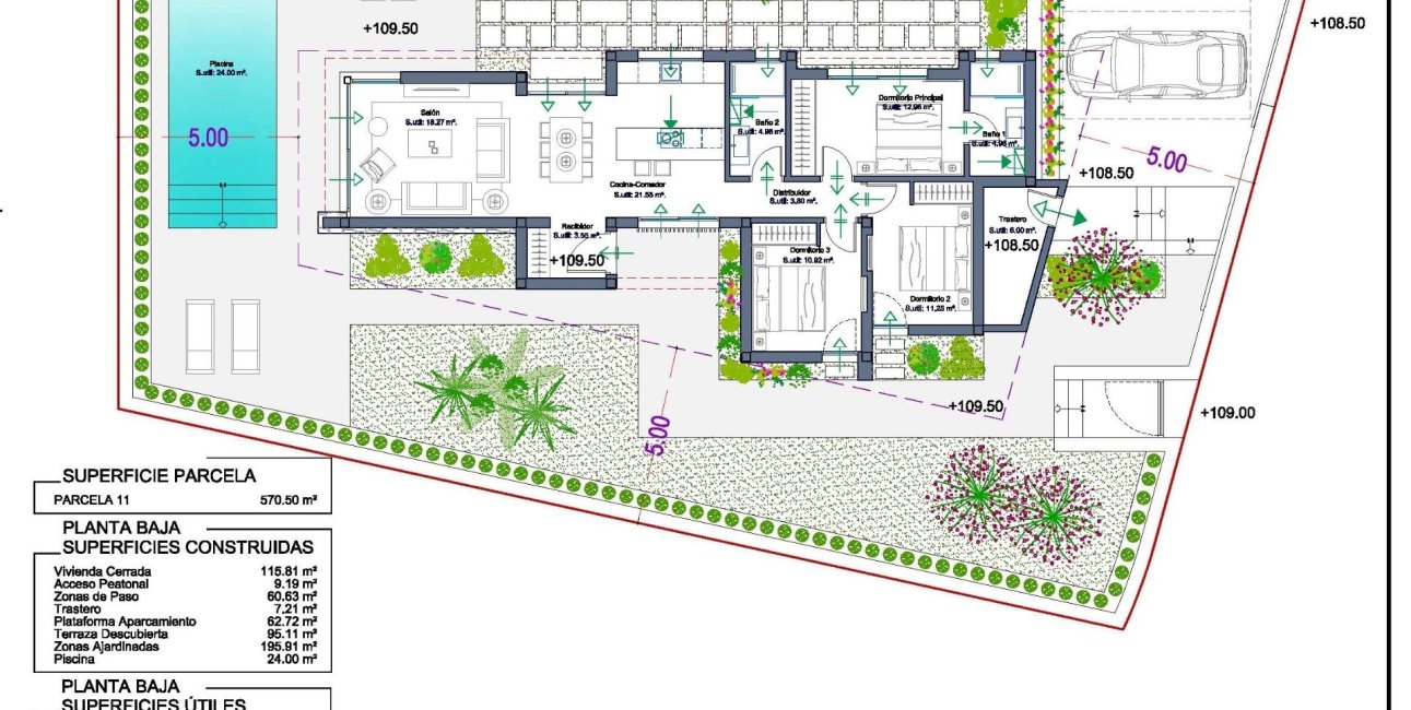 Obra nueva - Villa -
La Manga del Mar Menor - La Manga Club