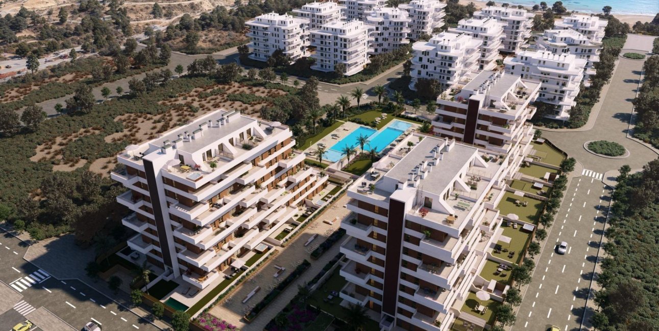Obra nueva - Apartamento / piso -
Villajoyosa - Playa del Torres