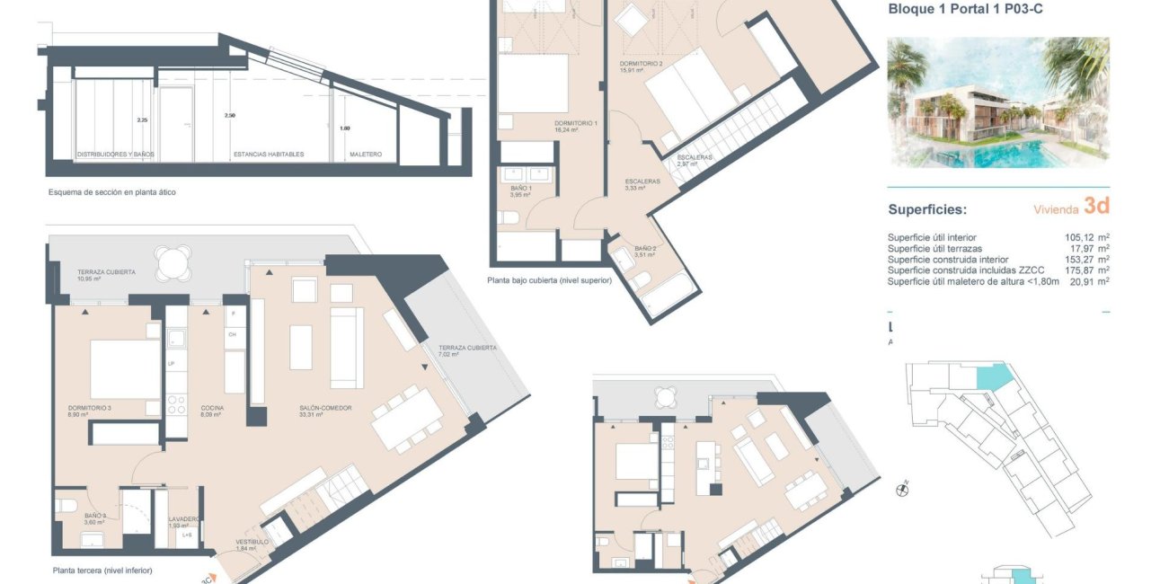 New Build - Penthouse -
Jávea Xàbia - centro