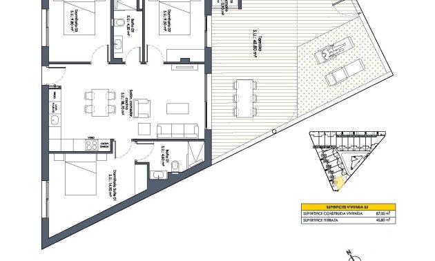 New Build - Bungalow -
San Fulgencio - Pueblo