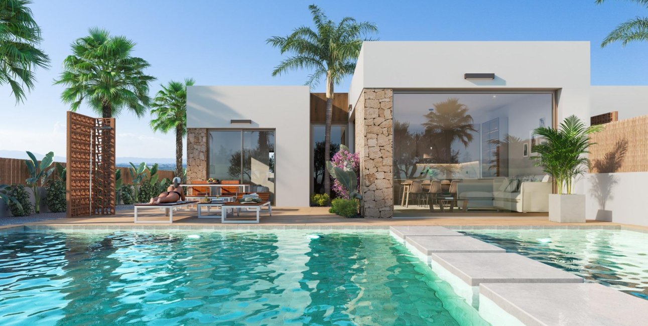 Obra nueva - Villa -
Los Alcázares - Serena Golf