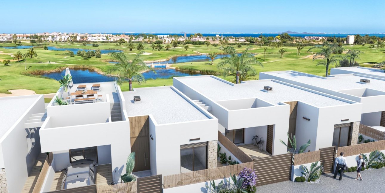 Obra nueva - Villa -
Los Alcázares - Serena Golf