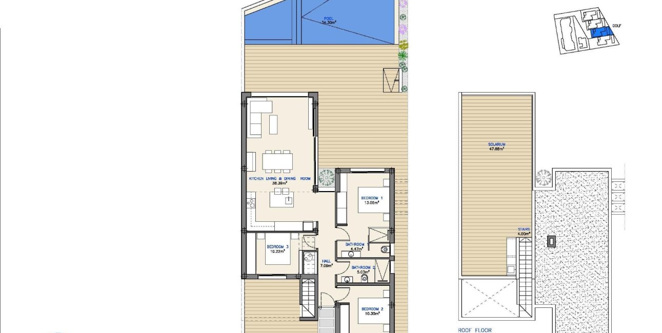 Obra nueva - Villa -
Los Alcázares - Serena Golf