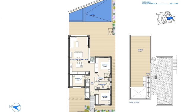 Obra nueva - Villa -
Los Alcázares - Serena Golf