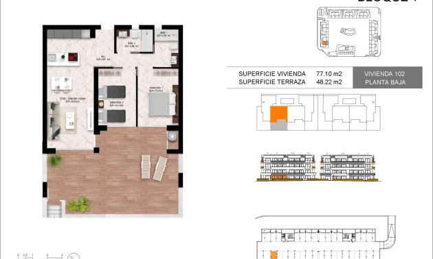 New Build - Apartment / flat -
Torrevieja - Torretas  - La Siesta - El Limonar
