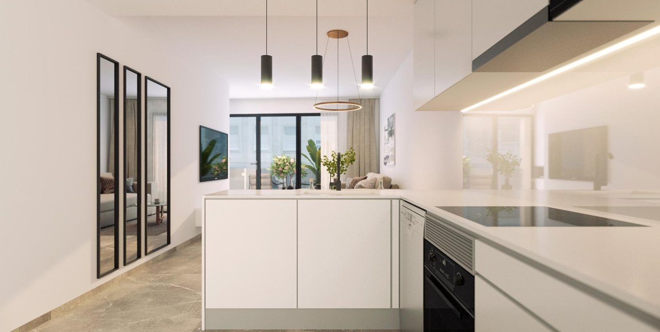 Obra nueva - Apartamento / piso -
Torrevieja - Playa del Cura