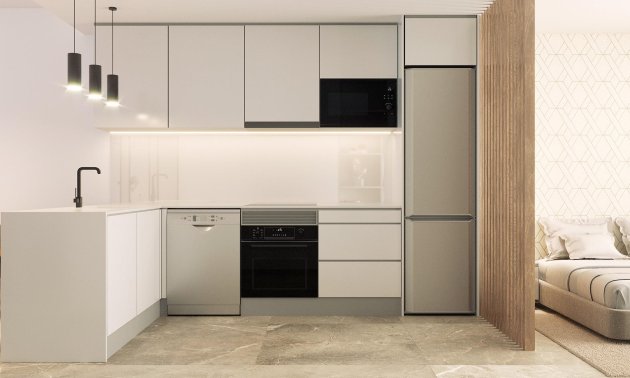 Obra nueva - Apartamento / piso -
Torrevieja - Playa del Cura