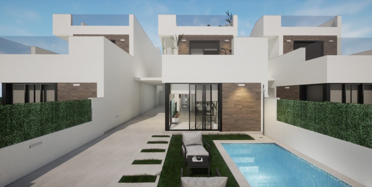 Obra nueva - Villa -
Los Alcázares - La Concha