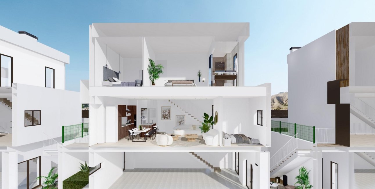 Obra nueva - Villa -
Finestrat - Golf Bahia