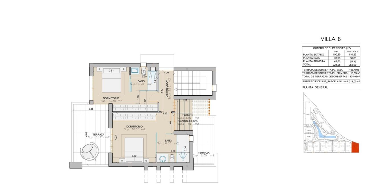 Rynek pierwotny - Willa -
San Juan de los Terreros - Mar De Pulpí