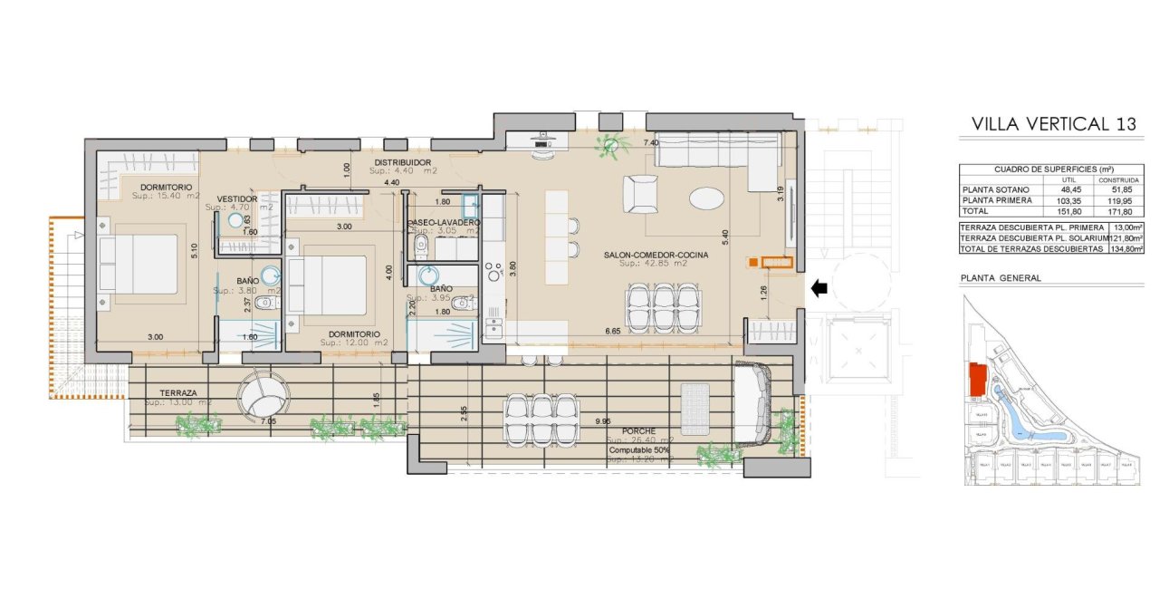 New Build - Bungalow -
San Juan de los Terreros - Mar De Pulpí