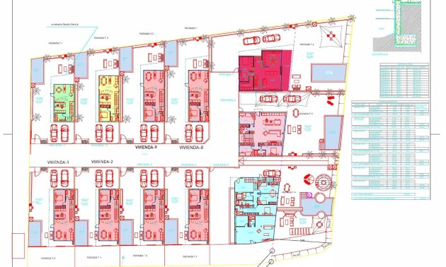 Obra nueva - Villa -
Puerto de Mazarron - El Alamillo