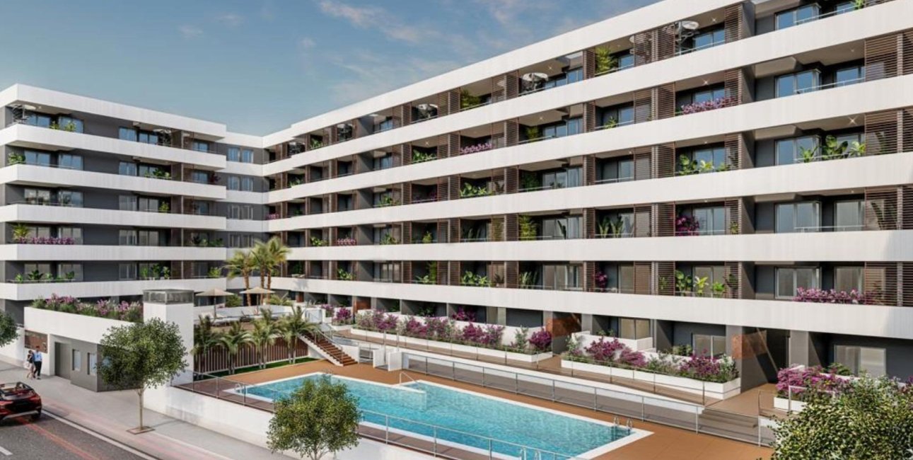 New Build - Apartment / flat -
Aguilas - Playa de Levante