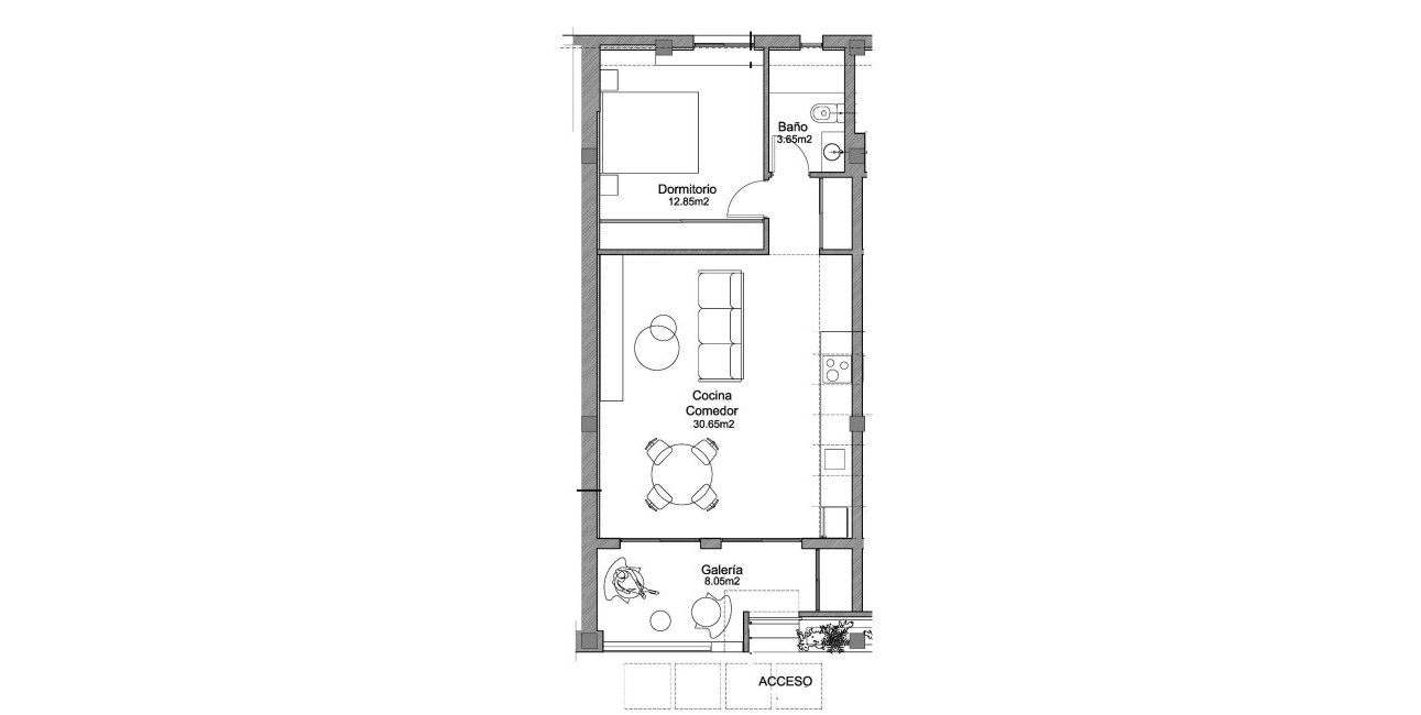 Obra nueva - Apartamento / piso -
Torrevieja - Playa de los Naufragos