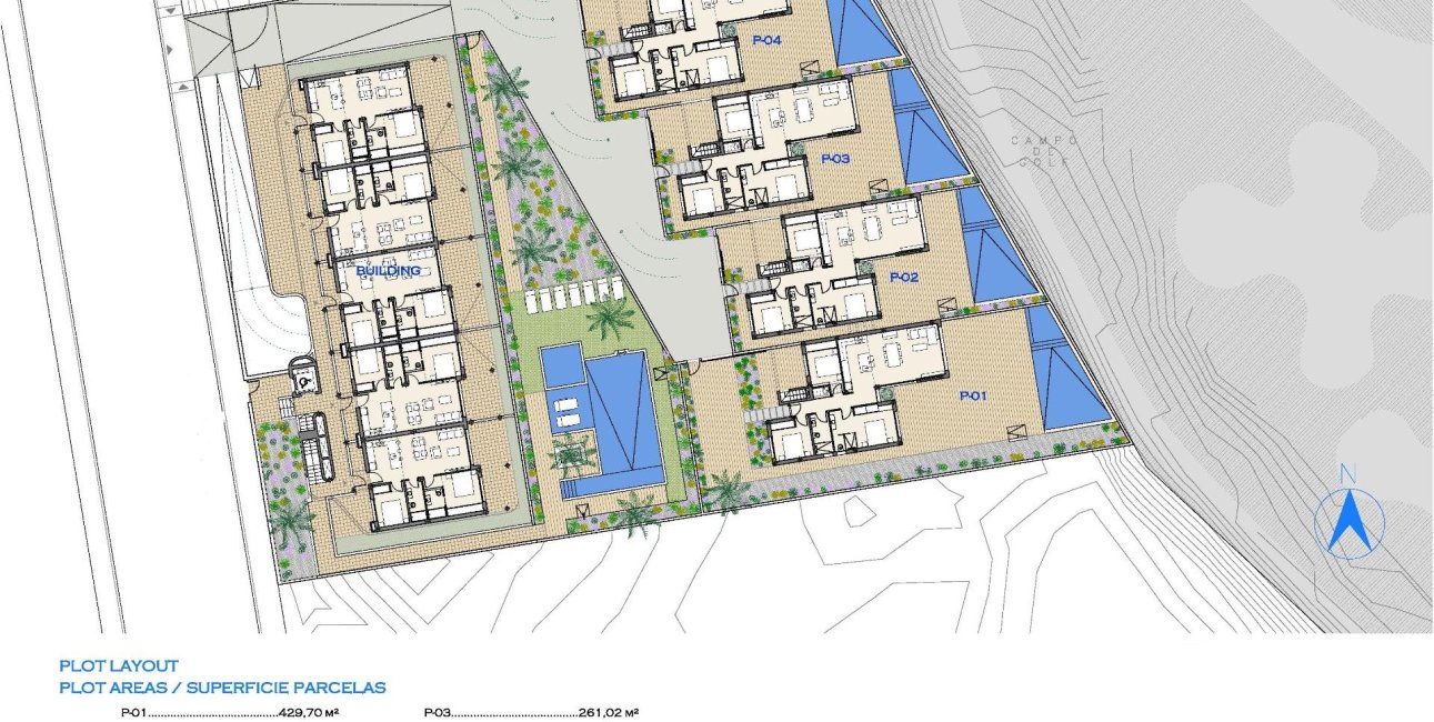 New Build - Apartment / flat -
Los Alcázares - Serena Golf