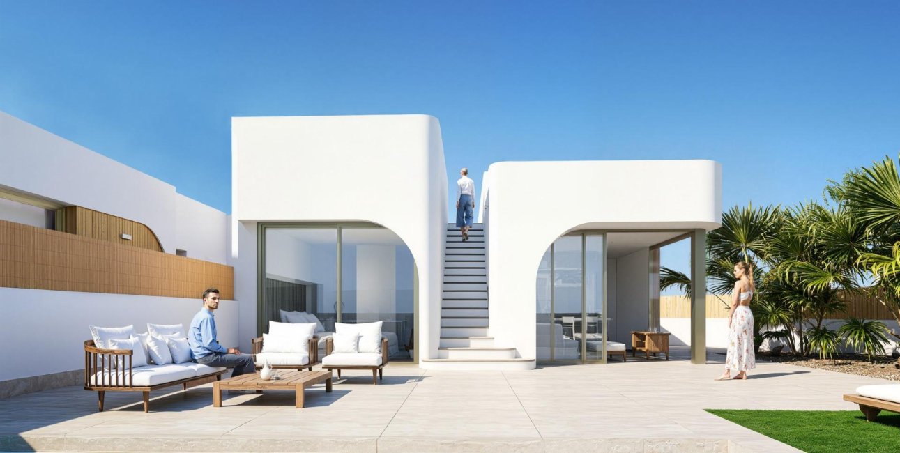 Obra nueva - Villa -
Los Alcázares - Serena Golf