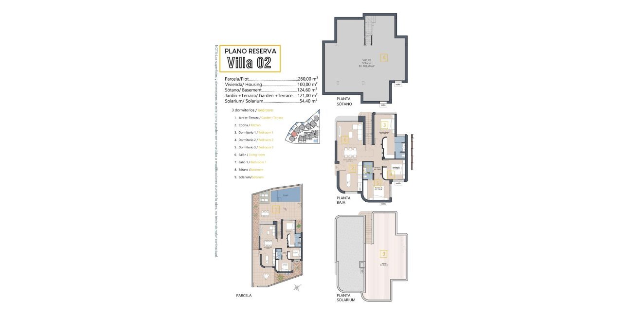 Obra nueva - Villa -
Los Alcázares - Serena Golf