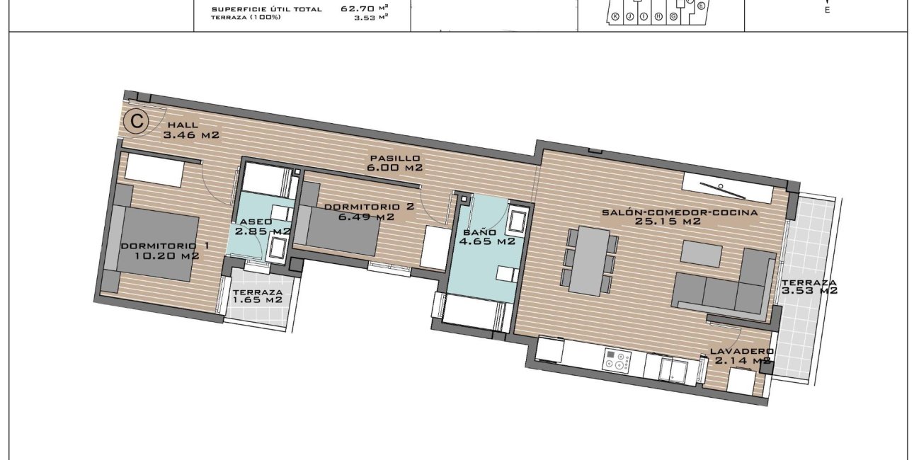 Obra nueva - Apartamento / piso -
Algorfa - Pueblo