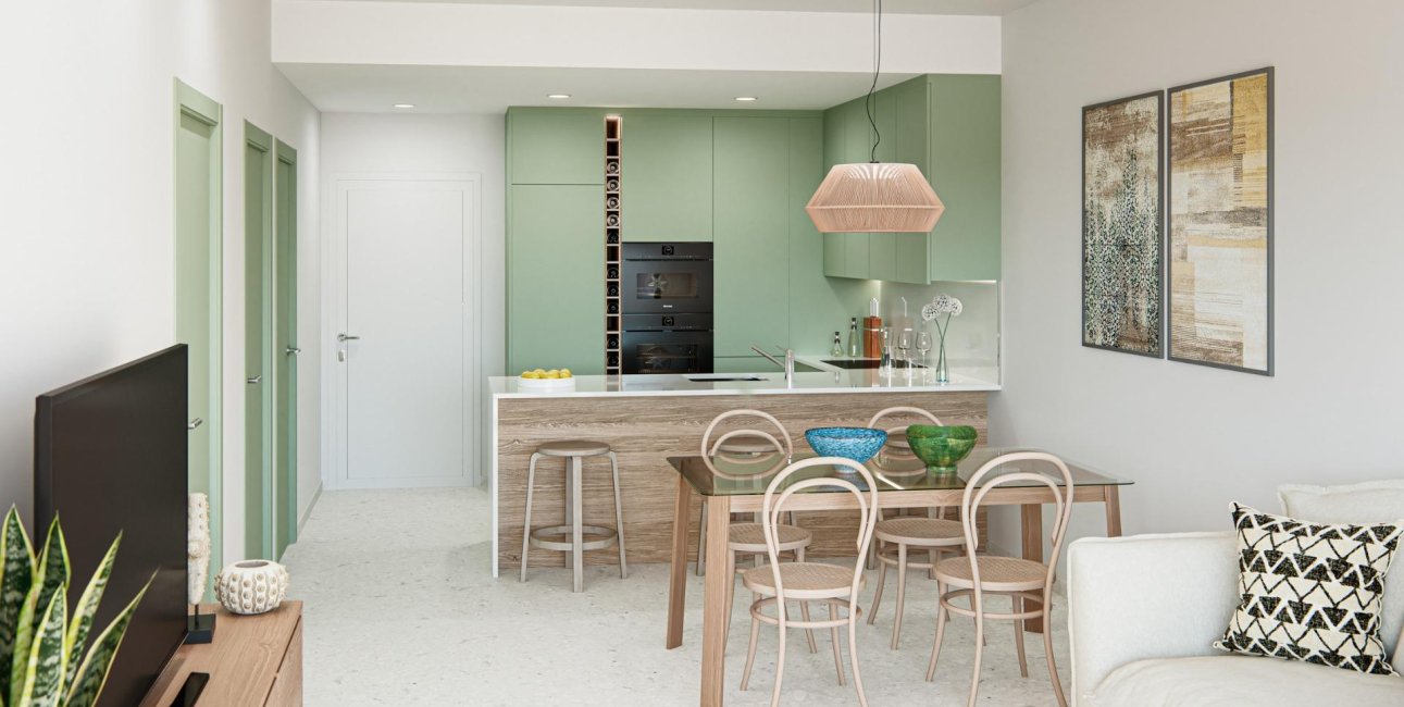 Obra nueva - Apartamento / piso -
Los Alcázares - Serena Golf