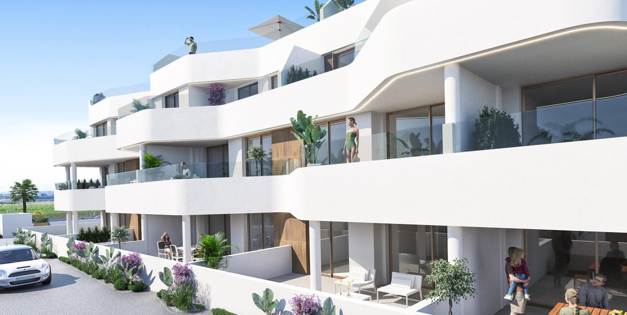 New Build - Apartment / flat -
Los Alcázares - Serena Golf