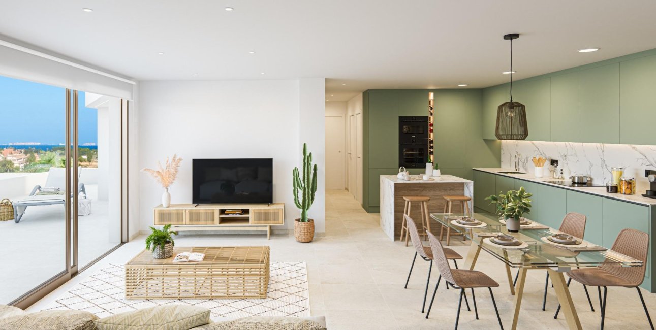 New Build - Apartment / flat -
Los Alcázares - Serena Golf