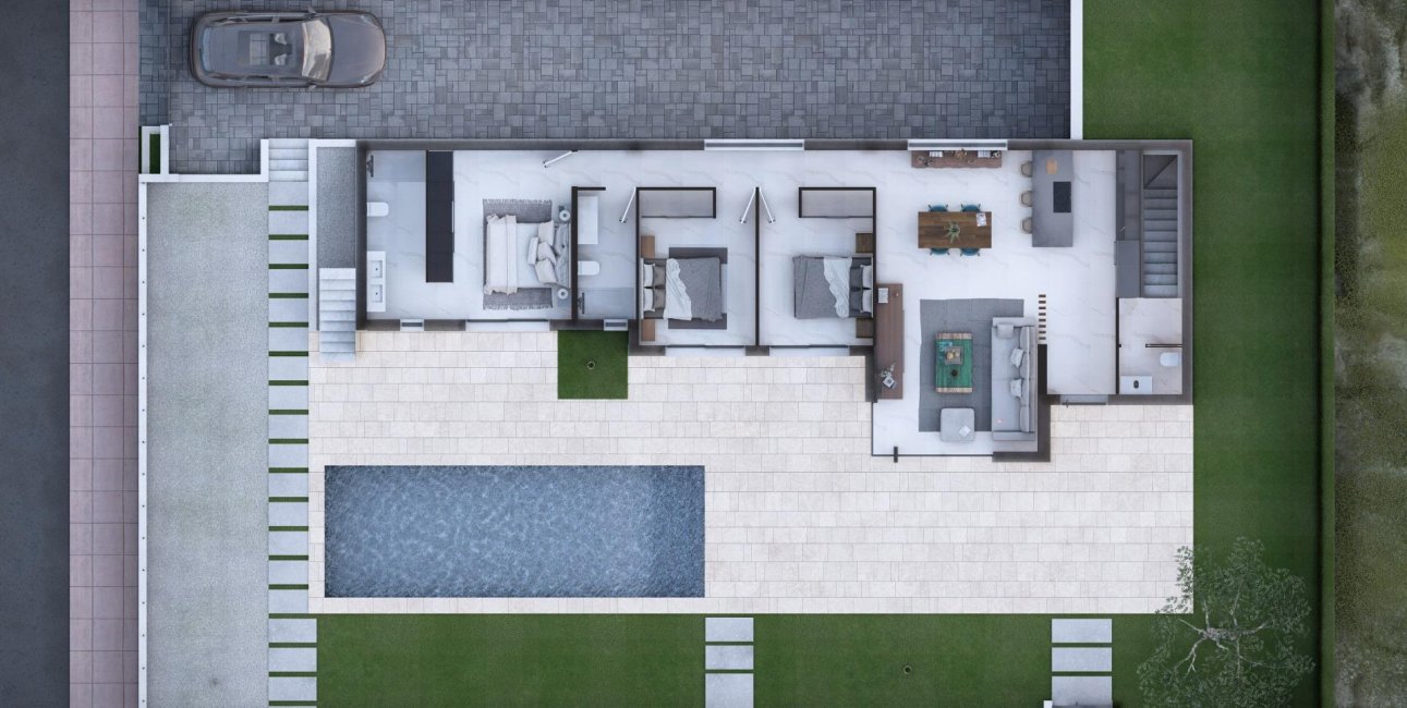 Obra nueva - Villa -
Ciudad Quesada - Doña Pepa