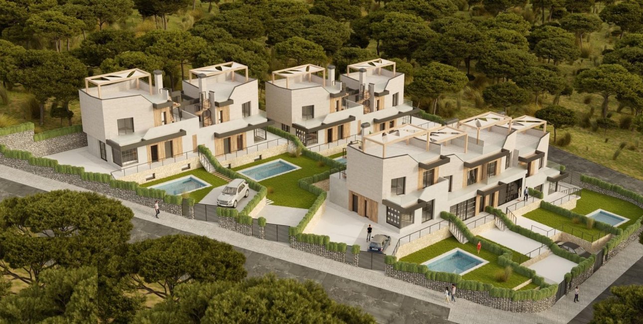 New Build - Townhouse -
Polop - PAU1