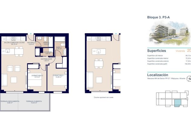 New Build - Apartment / flat -
Villajoyosa - Playa del Torres