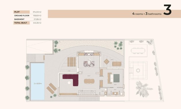Obra nueva - Villa -
Algorfa - La Finca Golf