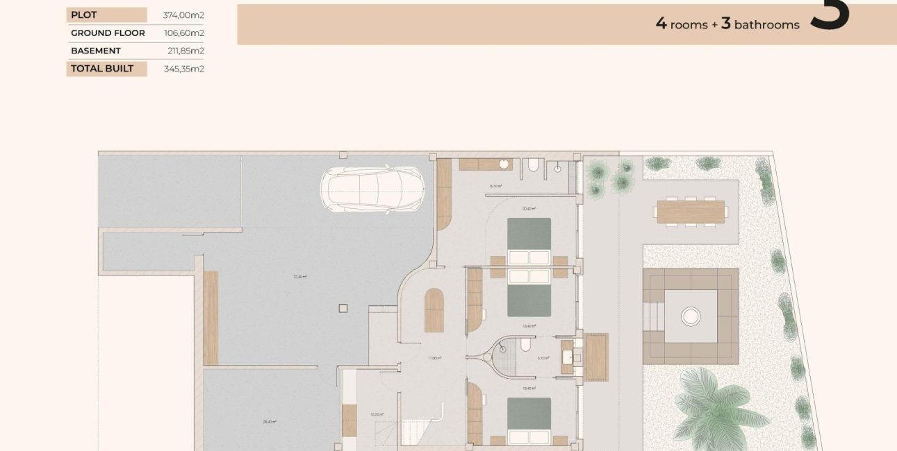 Obra nueva - Villa -
Algorfa - La Finca Golf