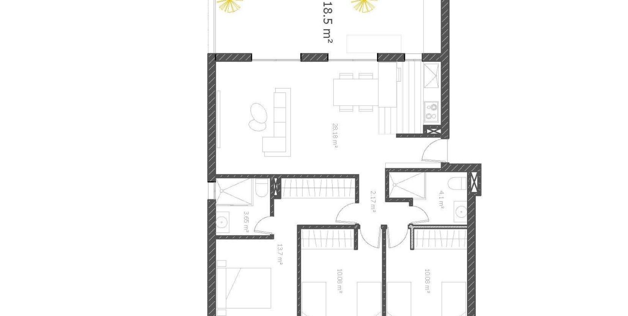 Obra nueva - Apartamento / piso -
Villajoyosa - Cala Mallaeta