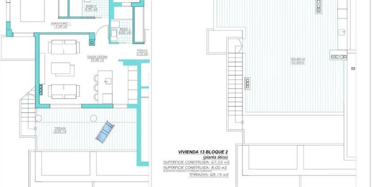 New Build - Penthouse -
Torre Pacheco - Santa Rosalia Lake And Life Resort