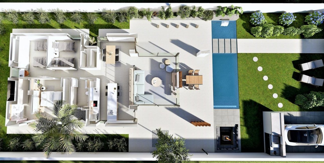 Obra nueva - Villa -
San Fulgencio - El Oasis