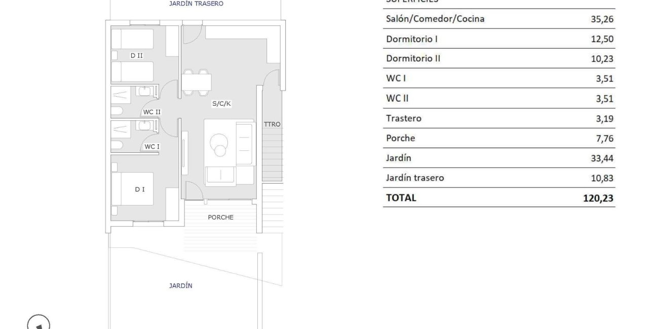 Obra nueva - Bungalow -
San Miguel de Salinas - Pueblo