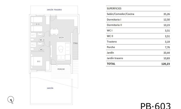 Obra nueva - Bungalow -
San Miguel de Salinas - Pueblo