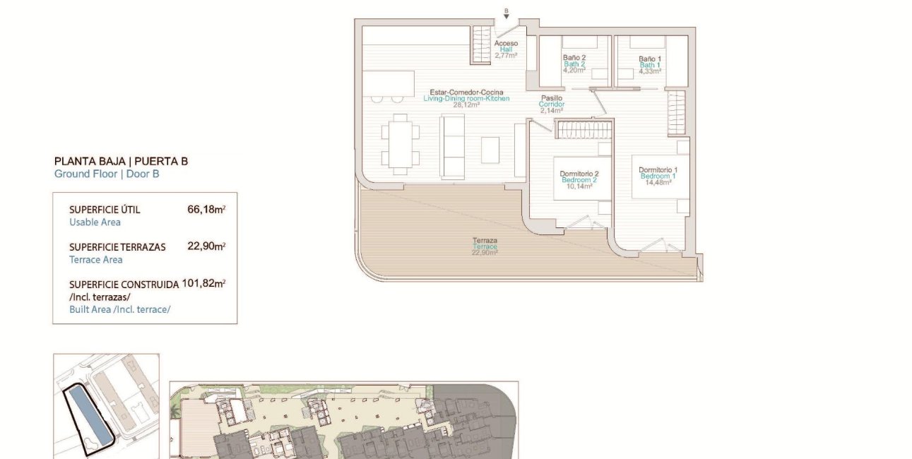 New Build - Apartment / flat -
Villajoyosa - La Tellerola