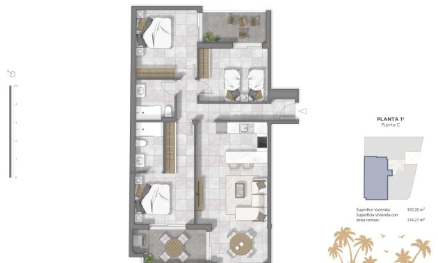 New Build - Apartment / flat -
Guardamar del Segura - Pueblo