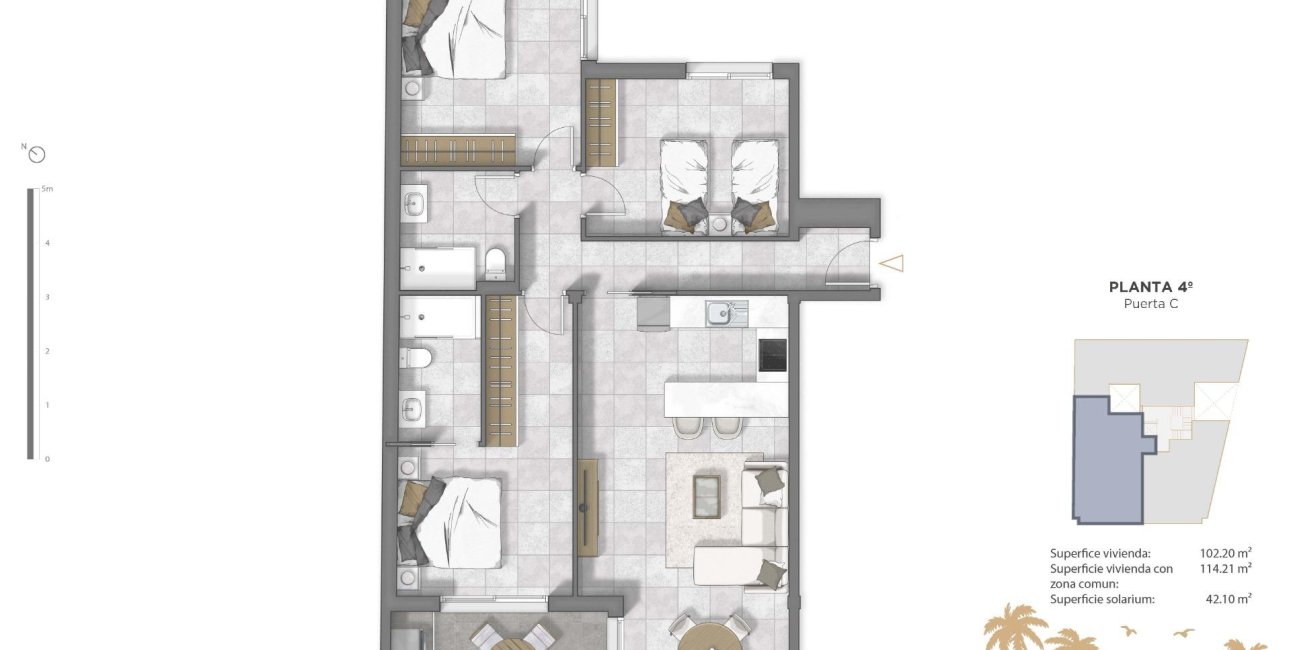 New Build - Penthouse -
Guardamar del Segura - Pueblo