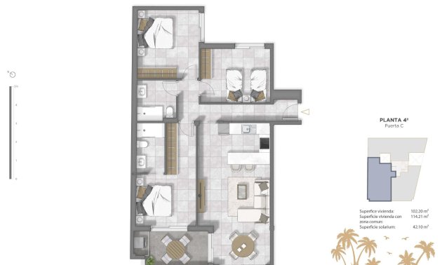 New Build - Penthouse -
Guardamar del Segura - Pueblo