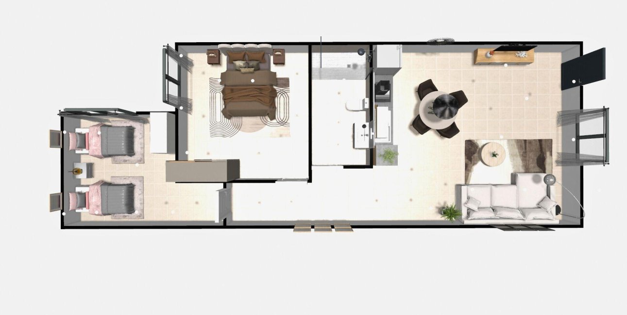 Rynek pierwotny - Bungalowy -
Hondón de las Nieves - La Canalosa