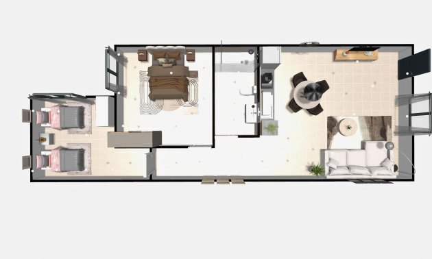 Rynek pierwotny - Bungalowy -
Hondón de las Nieves - La Canalosa