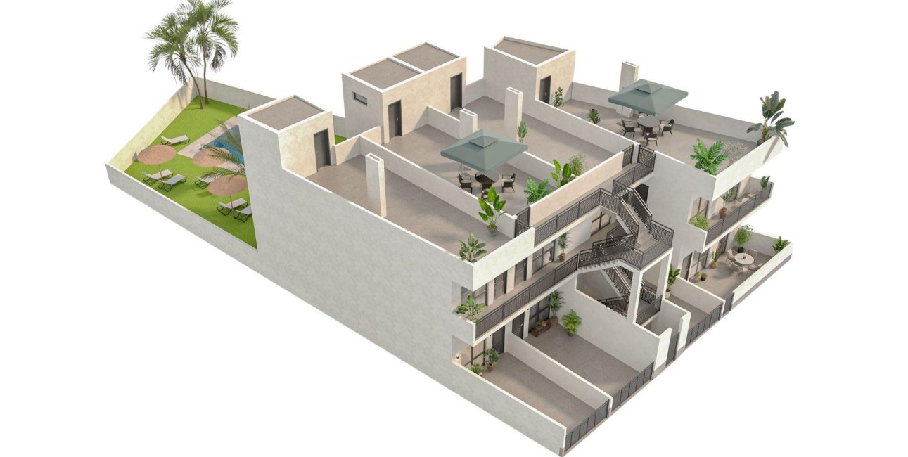 Rynek pierwotny - Bungalowy -
Hondón de las Nieves - La Canalosa