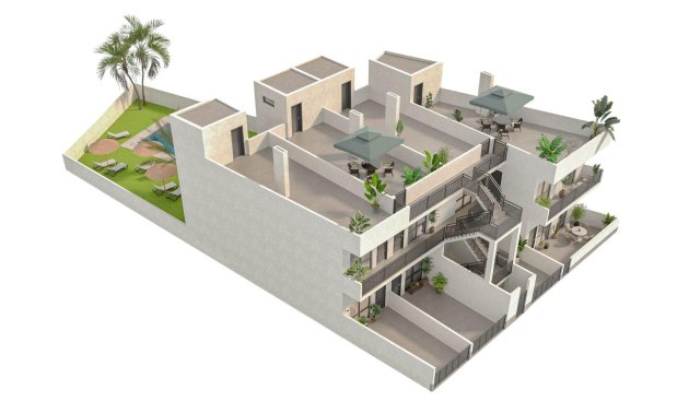 Rynek pierwotny - Bungalowy -
Hondón de las Nieves - La Canalosa